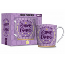 Caneca Porcelana Urban 360ml - Super Vovó